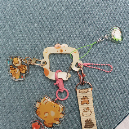 Wonky Chonky Bunny Carabiner
