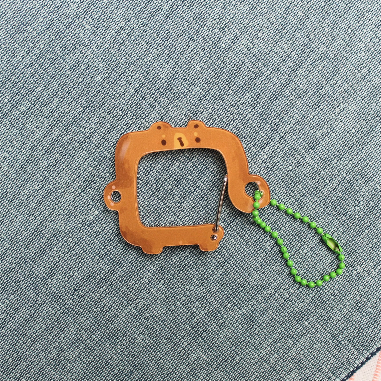 Wonky Chonky Bear Carabiner