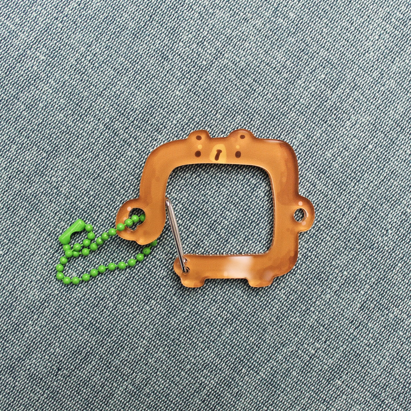 Wonky Chonky Bear Carabiner