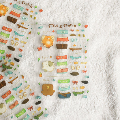 Mix & Match Stickersheet