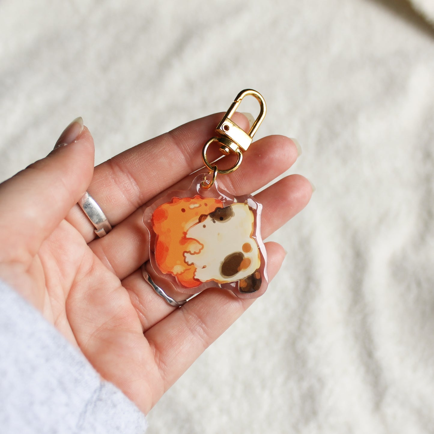 Cuddle Kittens Keychain