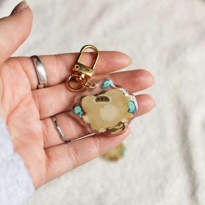 Pedro the Raccoon Keychain