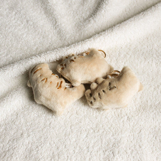 Handmade plush Blondies keychain
