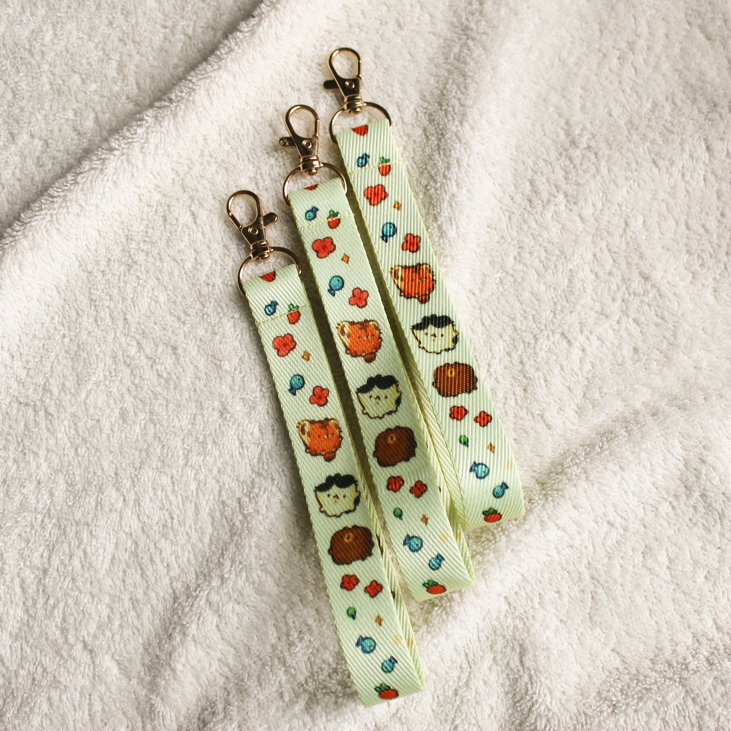 Just the three of us Wrist Lanyard