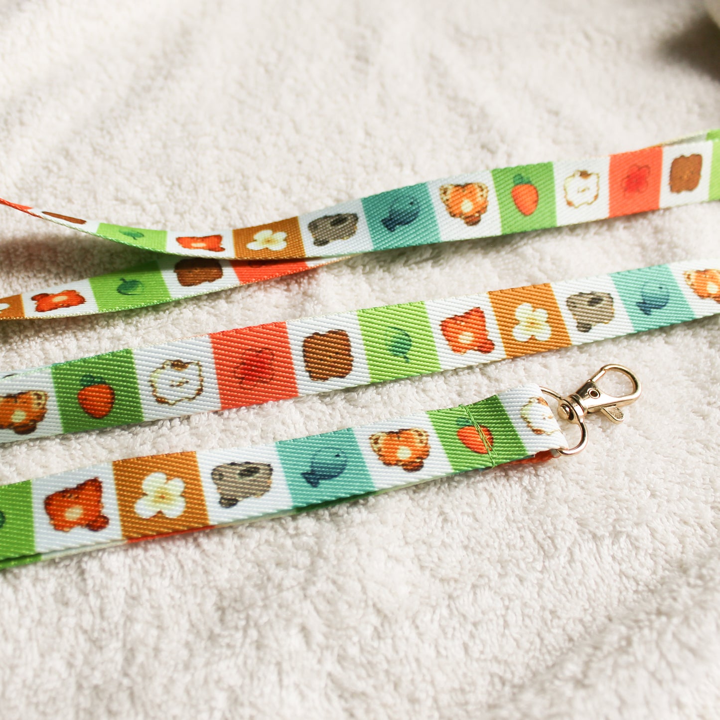Square Cuties Neck Lanyard