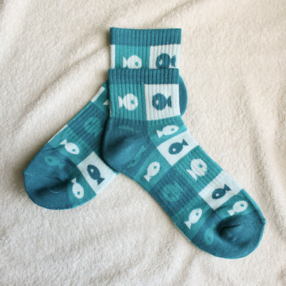 Knitted Fishy Socks