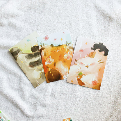 The Idols Postcard