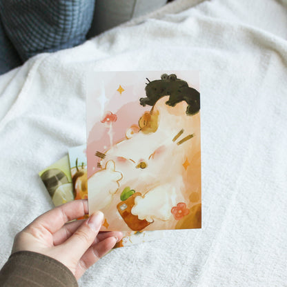 The Idols Postcard