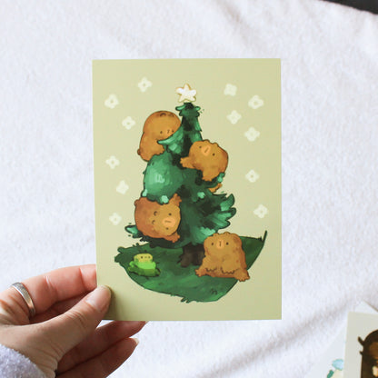 Tree Bears Postcard