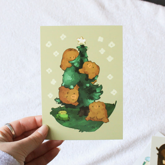 Tree Bears Postcard