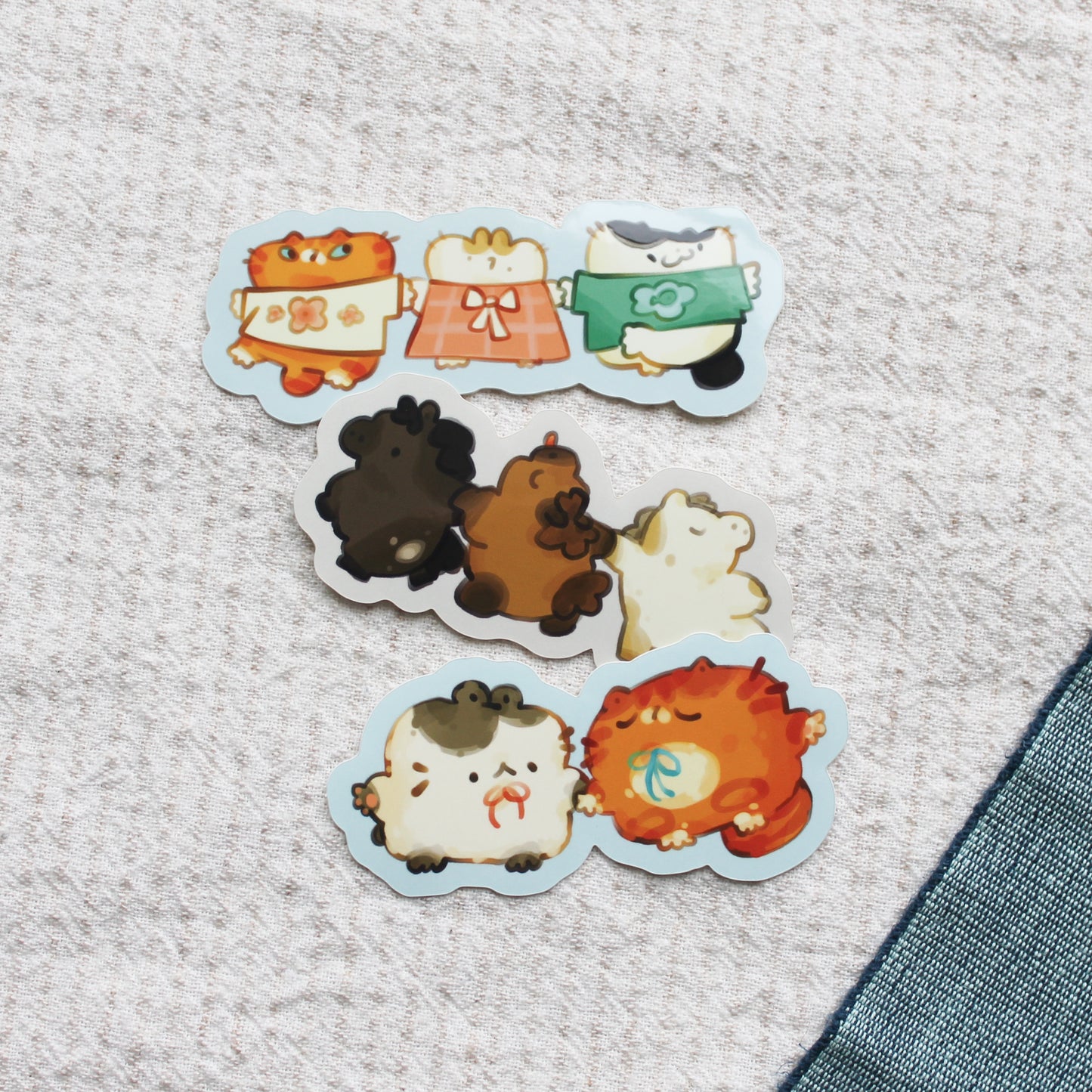 Besties Vinyl Stickers