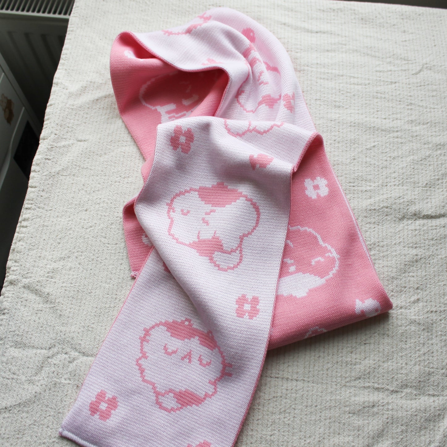 Kitties in Pink Scarf