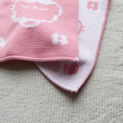 Kitties in Pink Scarf