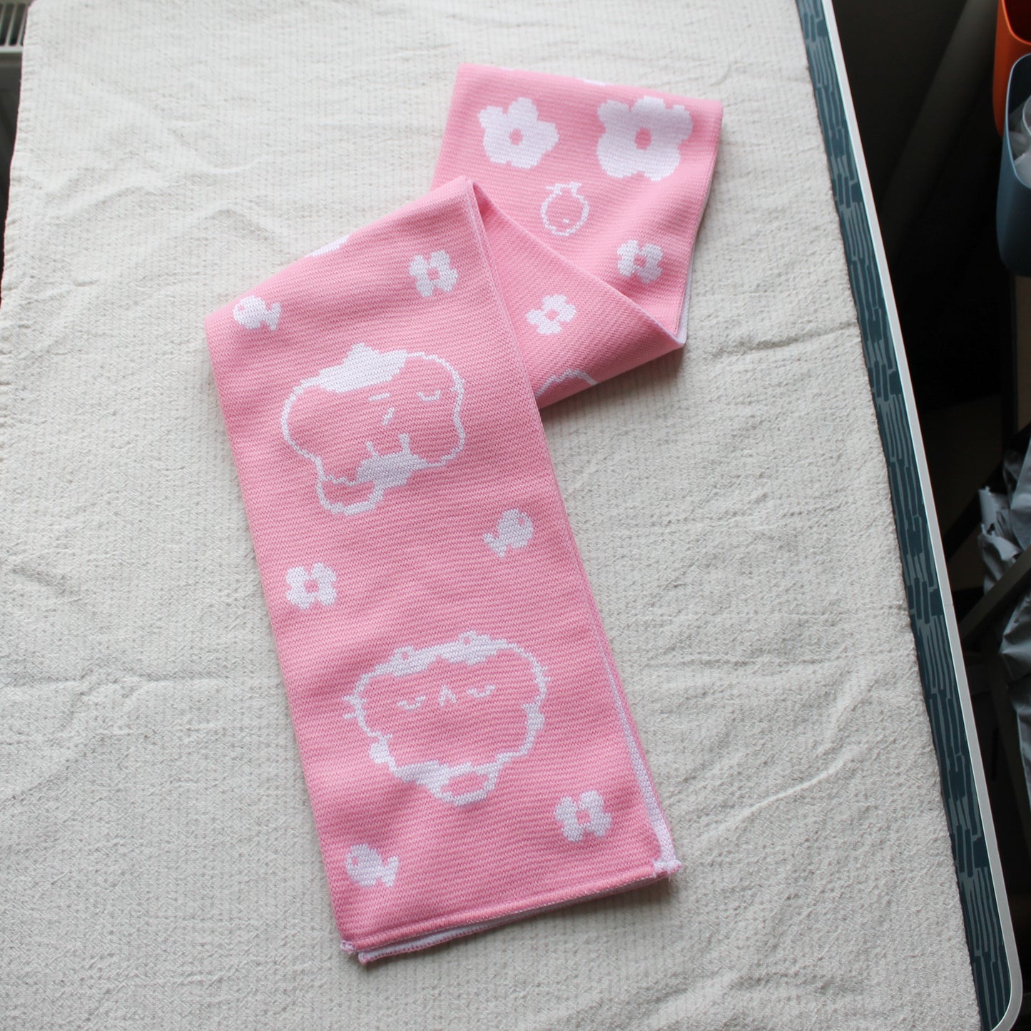 Kitties in Pink Scarf