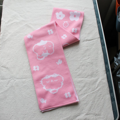 Kitties in Pink Scarf