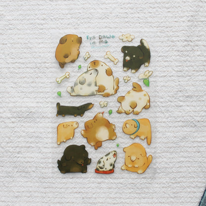 The Dawg in Me Stickersheet