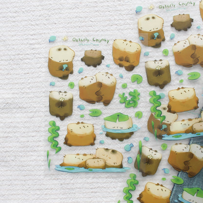Otterly Chonky Stickersheet
