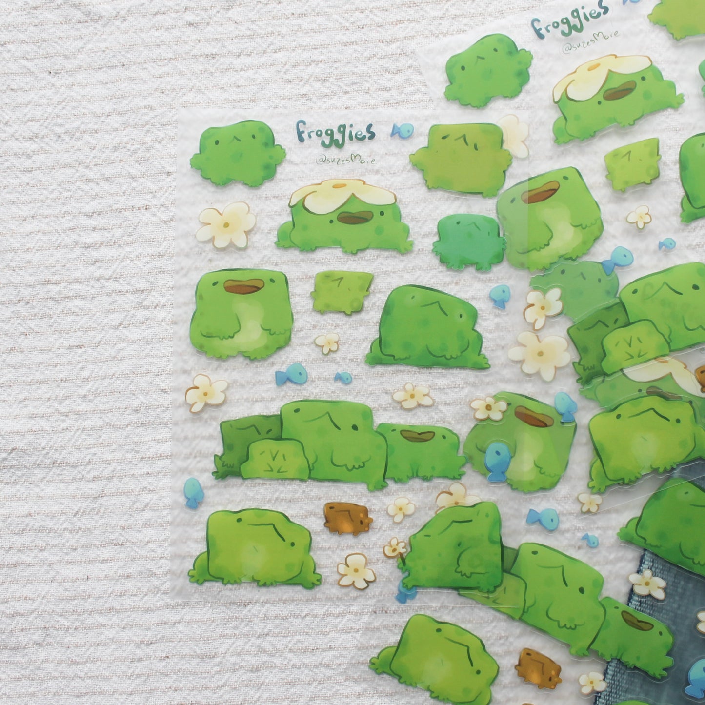 Froggies Stickersheet