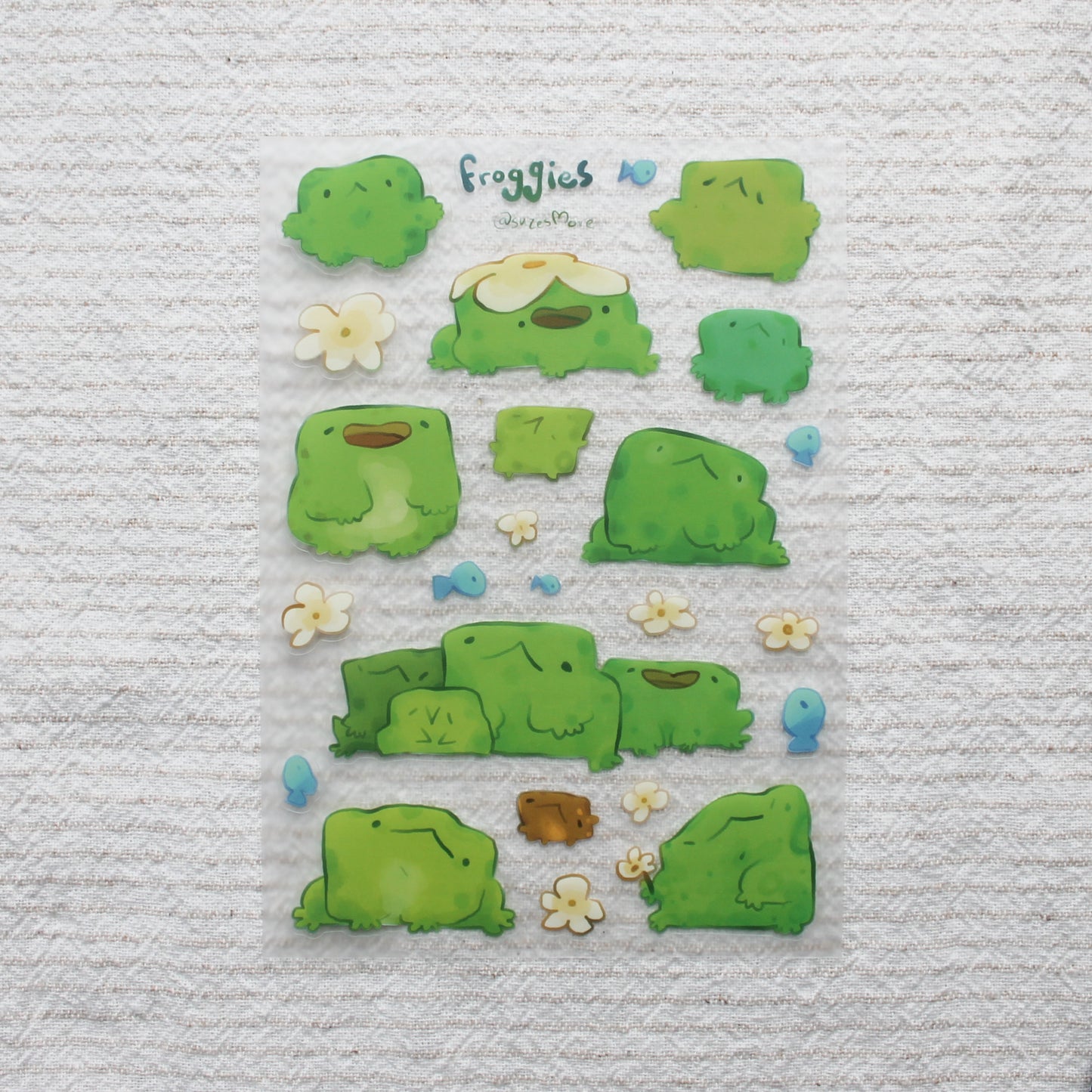 Froggies Stickersheet