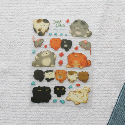 Just Cats Stickersheet