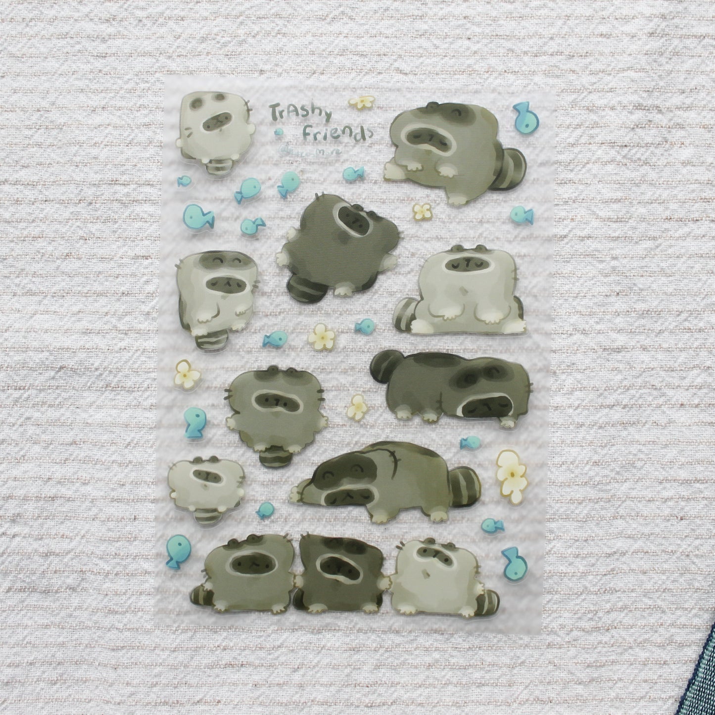 Trashy Friends Stickersheet