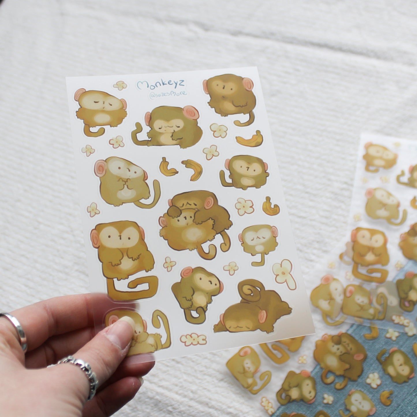 Monkeyz Stickersheet