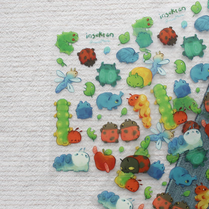 Insekten Stickersheet