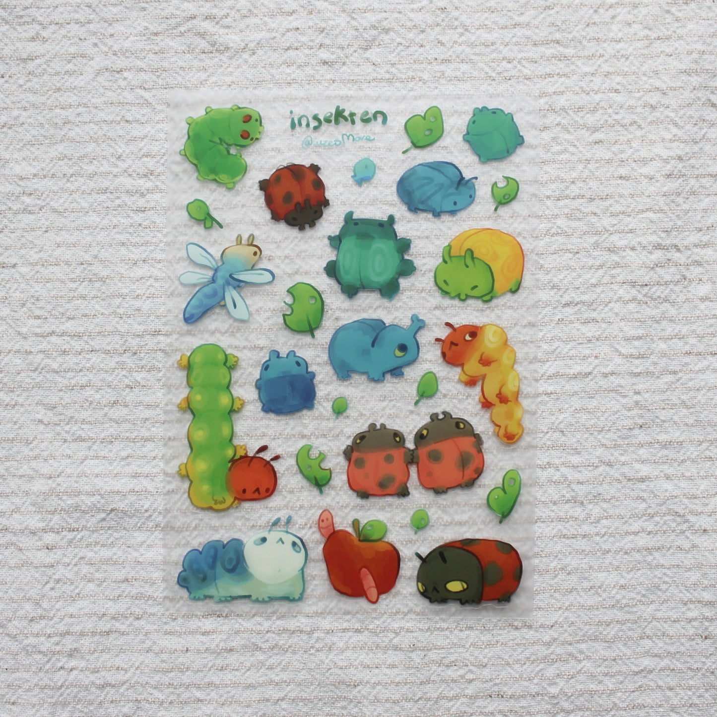 Insekten Stickersheet