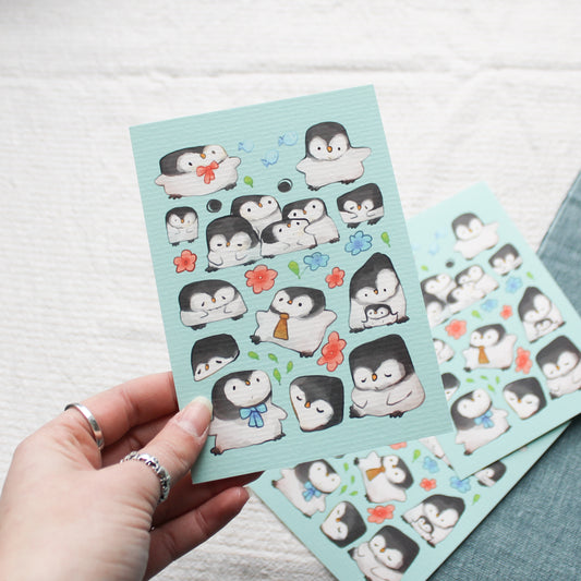 Pinguin Postcard