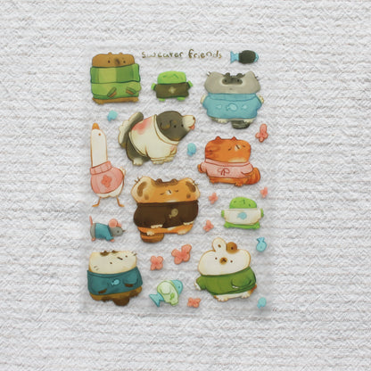 Sweater Friends Stickersheet