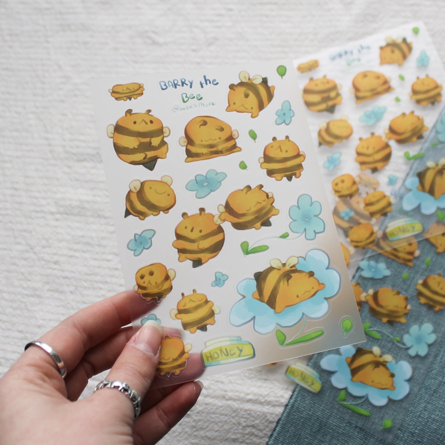 Barry the Bee Stickersheet