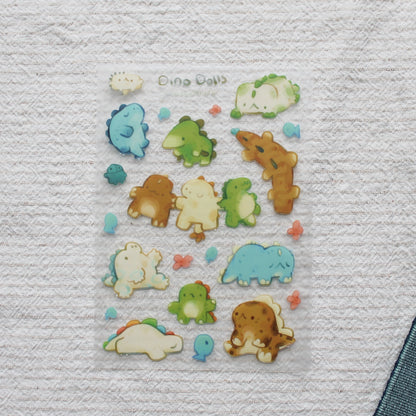 Dino Dolls Stickersheet