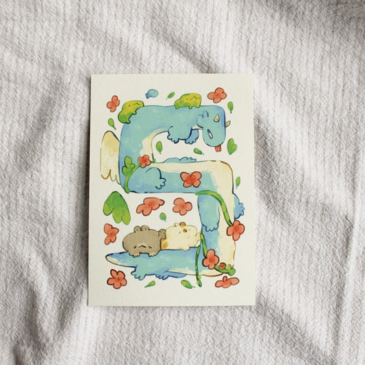 The Dragons Postcards