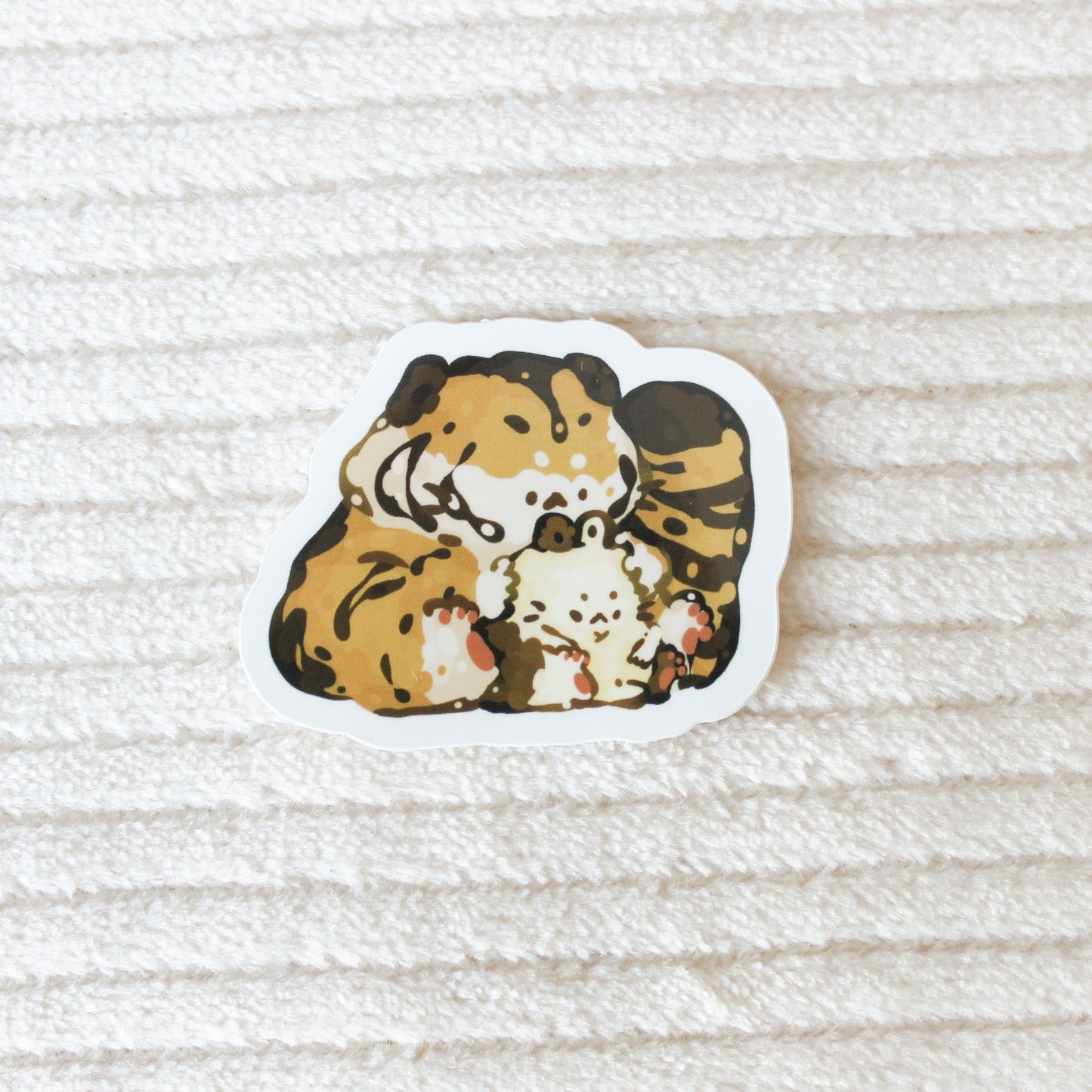 Tiger Bun Pals Sticker