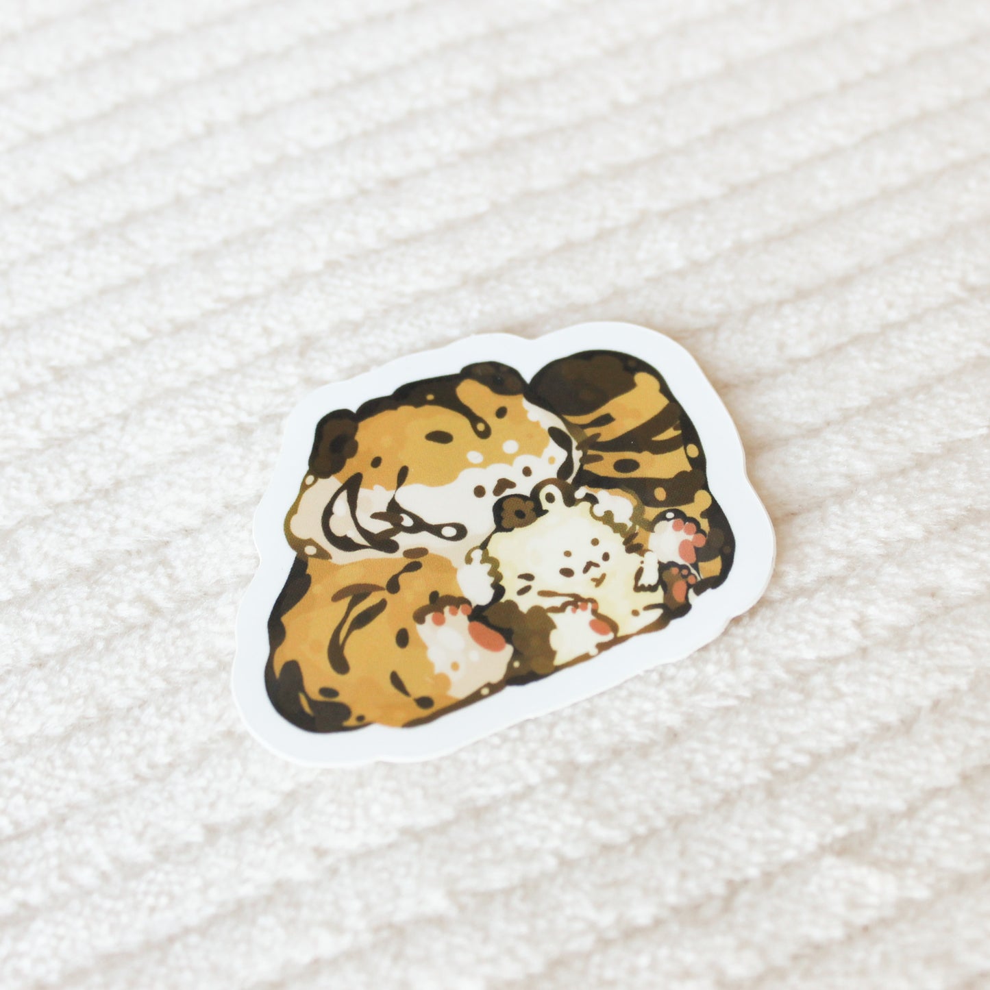 Tiger Bun Pals Sticker