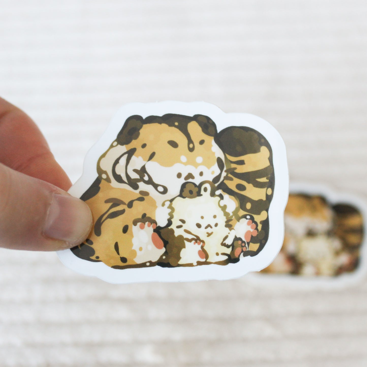 Tiger Bun Pals Sticker