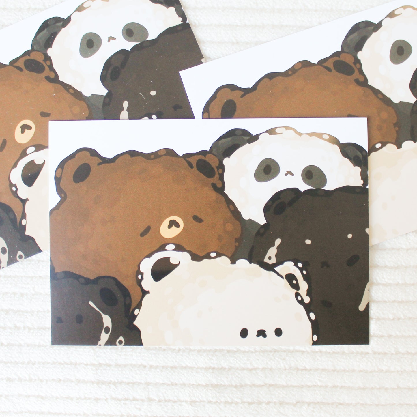 Bearly Friends Postcard