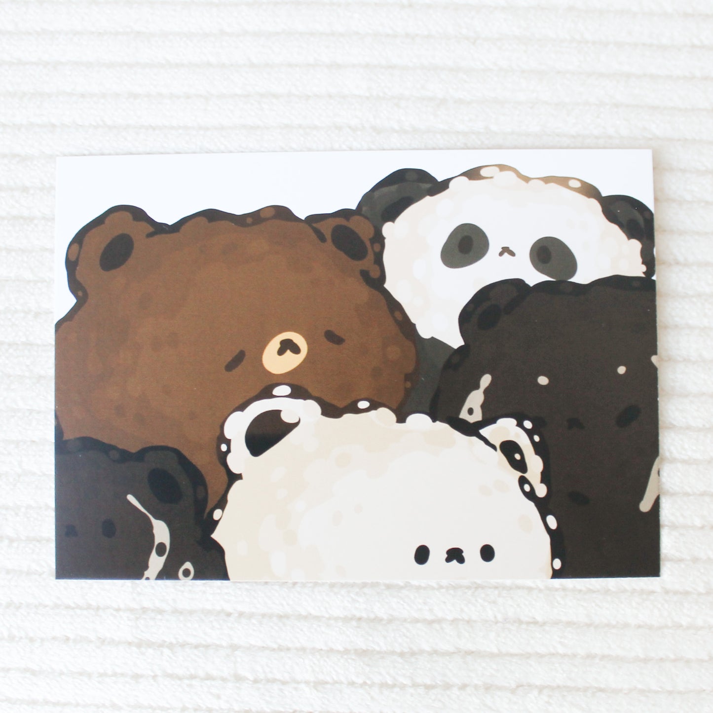 Bearly Friends Postcard