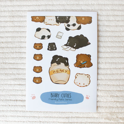 Beary Cuties Stickersheet