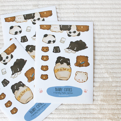 Beary Cuties Stickersheet