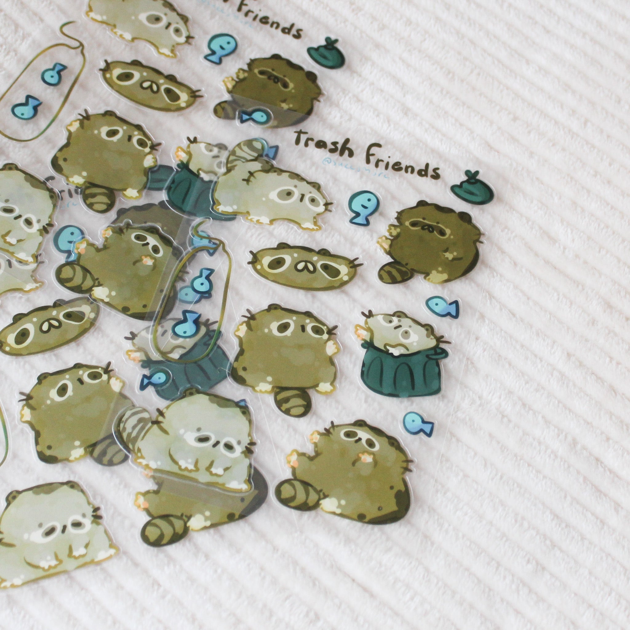 Trash Friends Stickersheet – SuzesMore