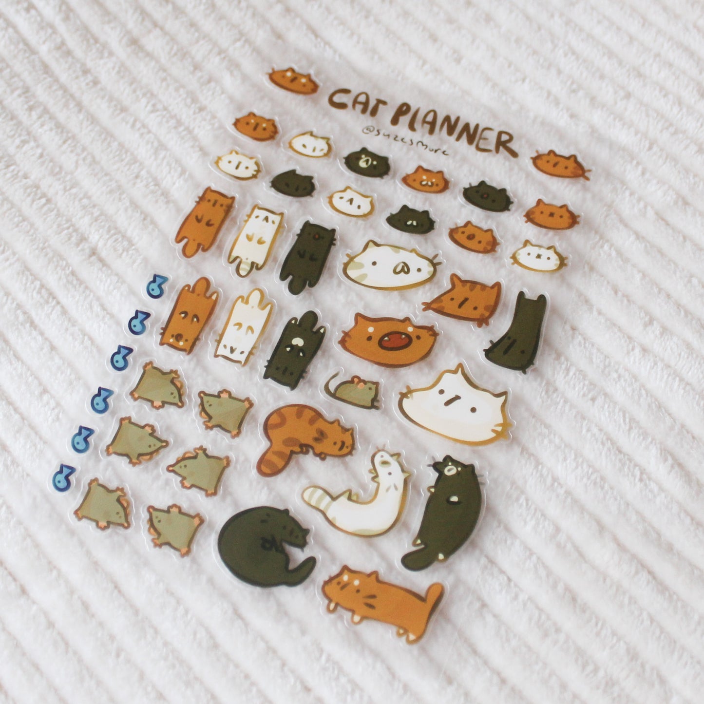 Cat Planner Stickersheet