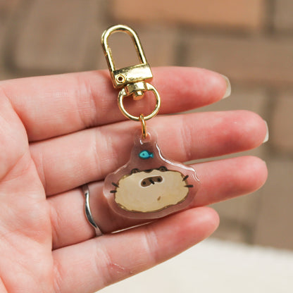 Jeffy Raccoon Keychain