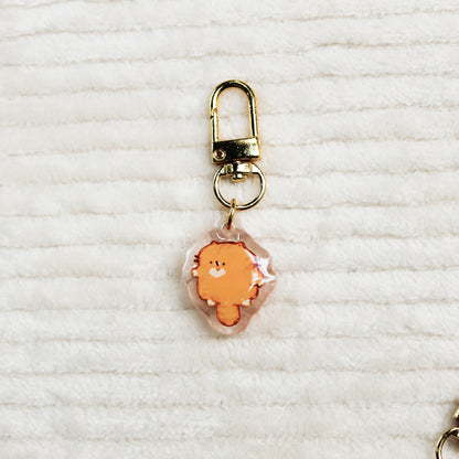 Willem the Kitty Keychain