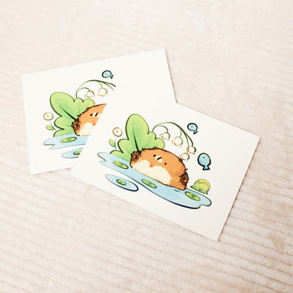 Otterly cute Postcard