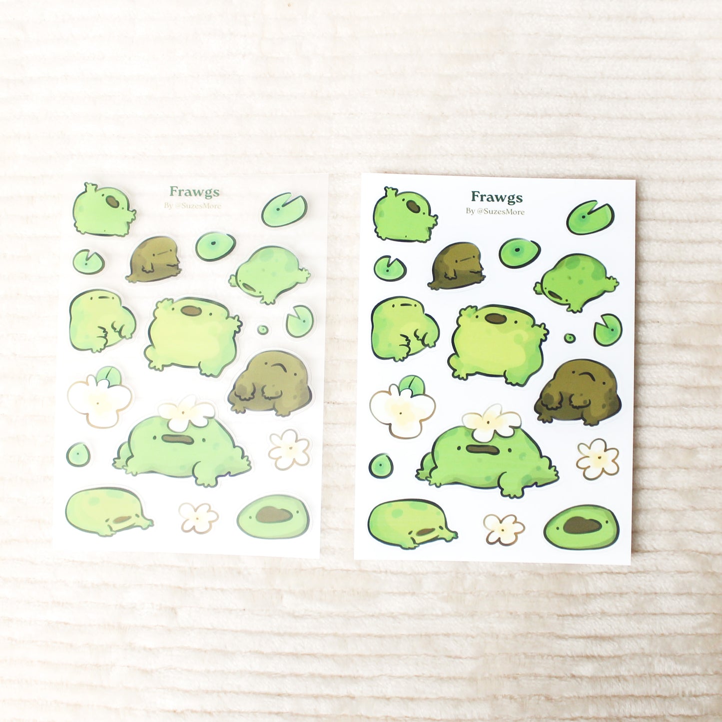 Frawgs Stickersheet