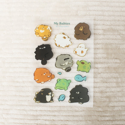 My babies Stickersheet