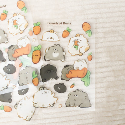 Bunch of Buns Stickersheet