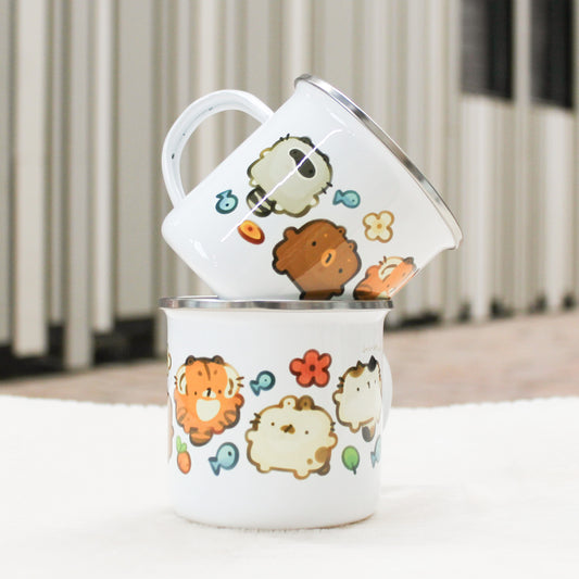 Cozy Chonks Enamel Mug